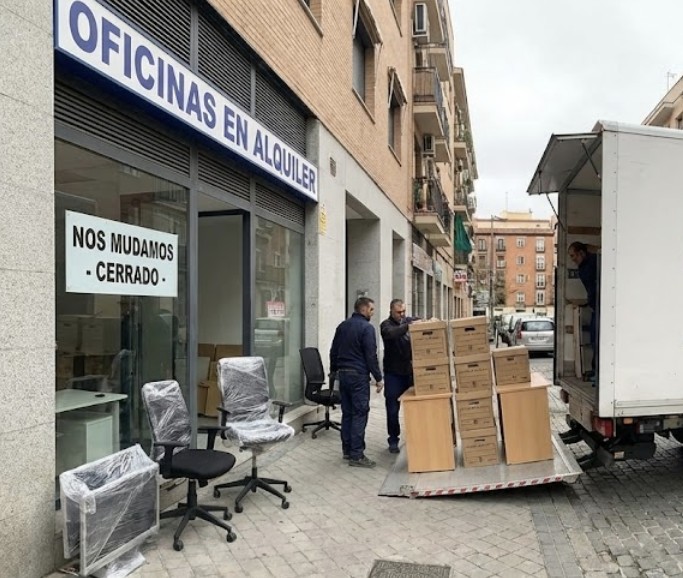 traslados locales comerciales madrid